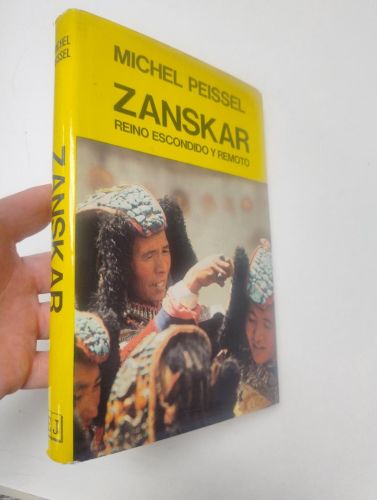 Portada del libro de Zanskar. Reino escondido y remoto