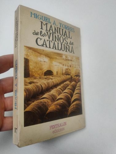 Portada del libro de Manual de los vinos de Cataluña
