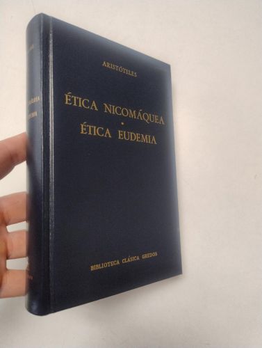 Portada del libro de Etica nicomáquea / Ética eudemia