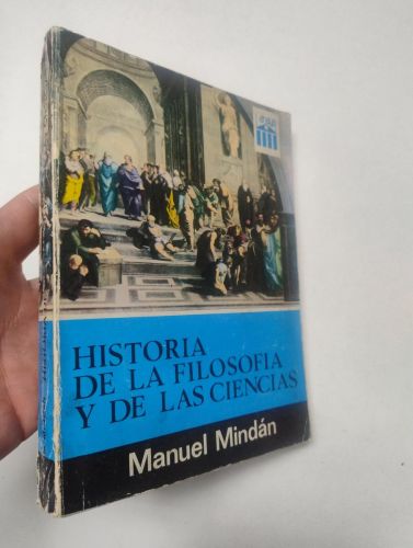 Portada del libro de Historia de la filosofía y de las ciencias