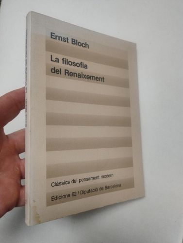 Portada del libro de La filosofia del Renaixement