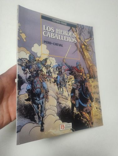 Portada del libro de Perd Cheval. Los héroes caballeros