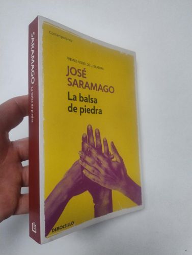 Portada del libro de La balsa de piedra
