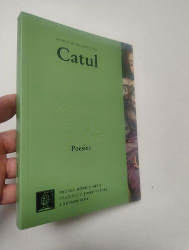 Portada del libro de Poesies (Bernat Metge, 2019)