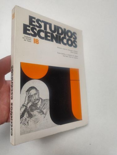 Portada del libro de Estudios escéncios nº 18. Número especial dedicado a Benito Pérez Galdós