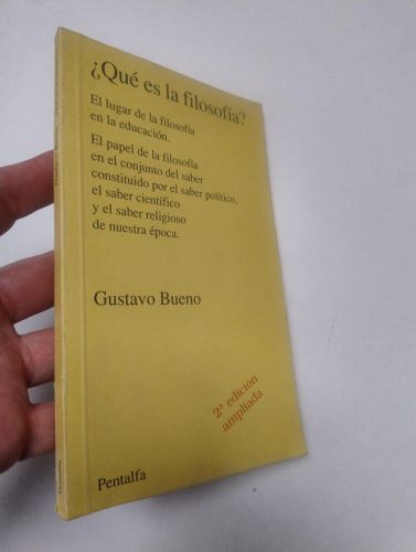 Portada del libro de ¿Qué es la filosofía?