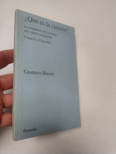 Portada del libro de ¿Qué es la ciencia?