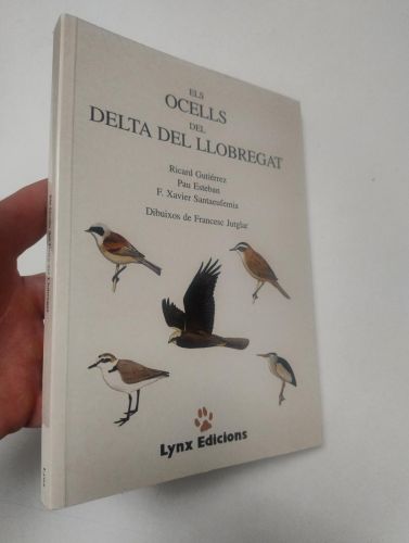 Portada del libro de Els Ocells del Delta del Llobregat