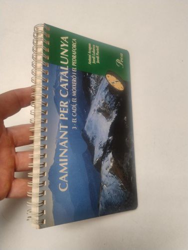 Portada del libro de Caminant per Catalunya. 3. El Cadí, el Moixeró i el Pedraforca