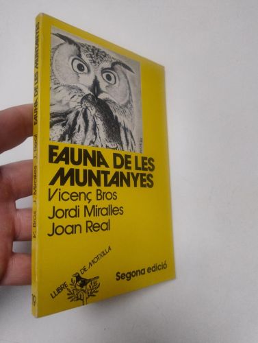 Portada del libro de Fauna de les muntanyes