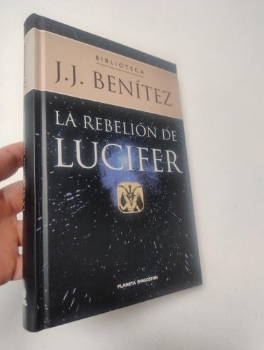 Portada del libro de La rebelión de Lucifer
