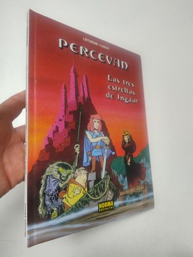 Portada del libro de PERCEVAN 01. LAS TRES ESTRELLAS DE INGAAR