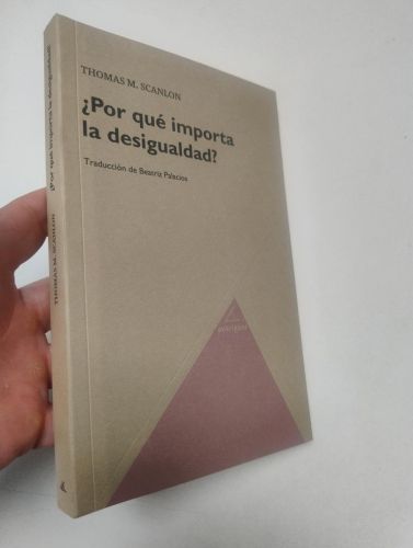 Portada del libro de ¿Por qué importa la desigualdad?