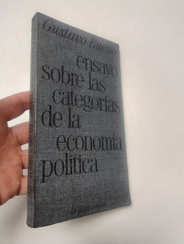 Portada del libro de Ensayo sobre las categorías de la economía política