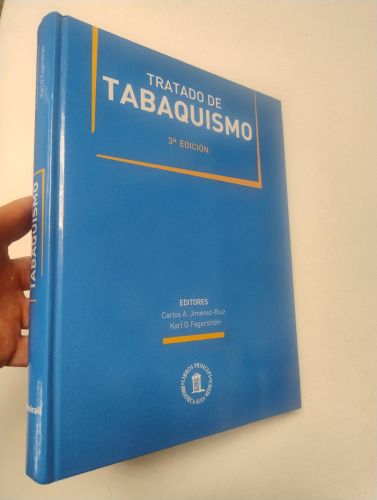 Portada del libro de TRATADO DE TABAQUISMO