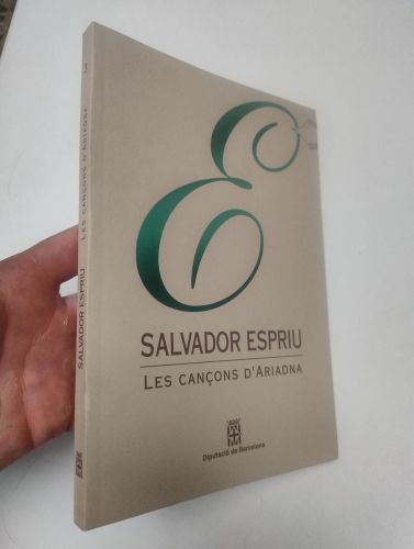 Portada del libro de Les cançons d'Ariadna