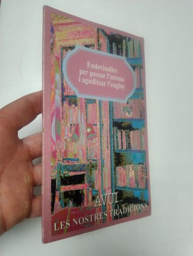 Portada del llibre de Endevinalles per passar l'estona i aguditzar l'enginy