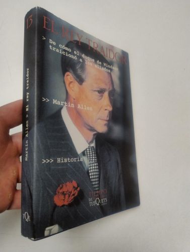 Portada del llibre de El rey traidor