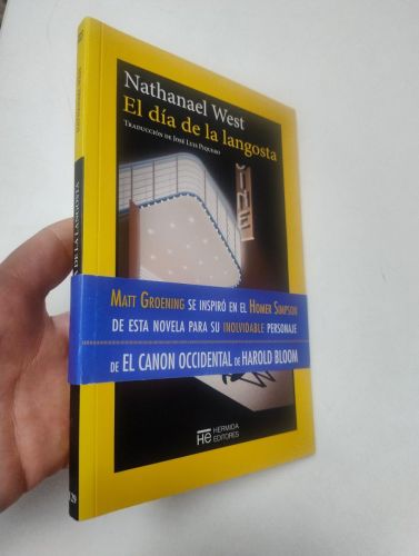 Portada del libro de El día de la langosta