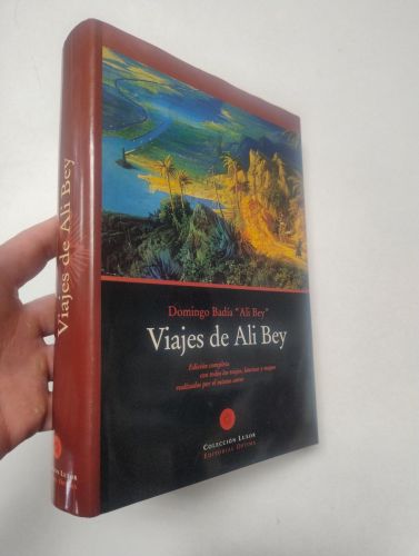 Portada del libro de Viajes de Ali Bey