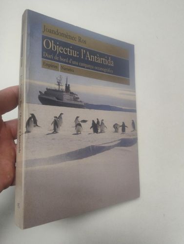 Portada del libro de Objectiu: l'Antàrtida