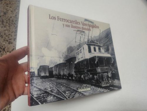 Portada del llibre de Los ferrocarriles vascongados y sus ilustres ramales