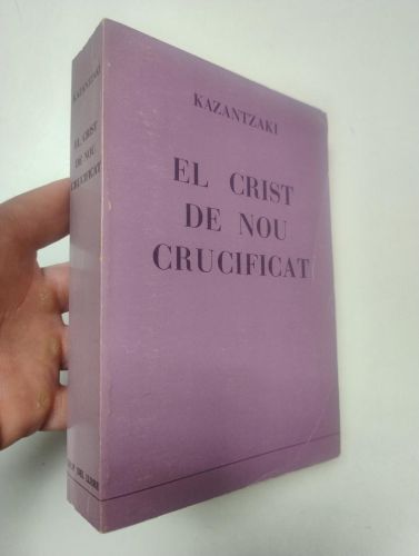 Portada del libro de El Crist de nou crucificat