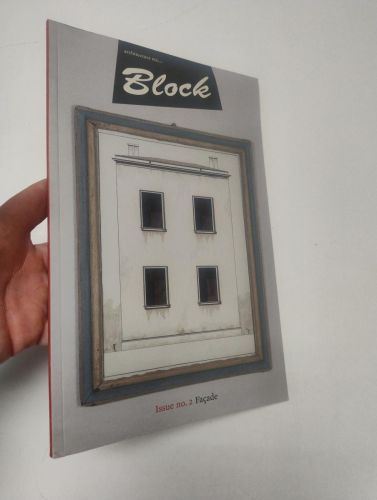 Portada del libro de Block. Architecture etc... Issue nº 2. Façade