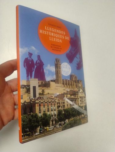 Portada del llibre de Llegendes històriques de Lleida