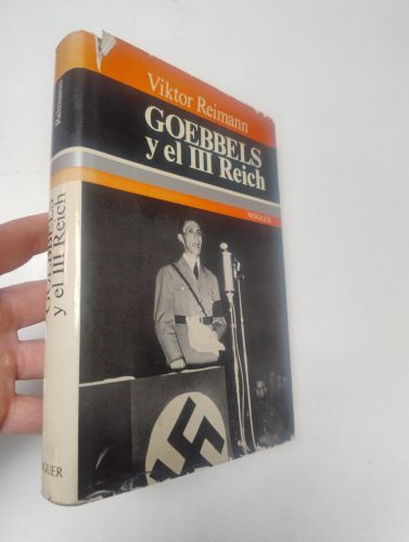 Portada del llibre de Goebbels y el III Reich