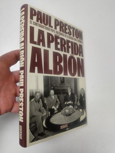 Portada del llibre de La pérfida Albión