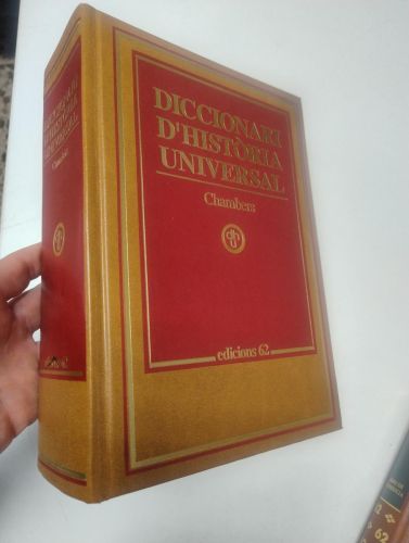 Portada del llibre de Diccionari d'Història Universal Chambers