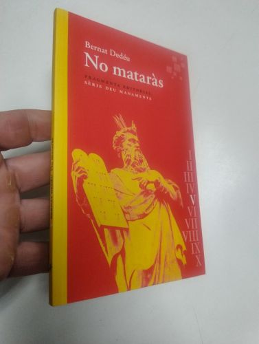 Portada del libro de No mataràs