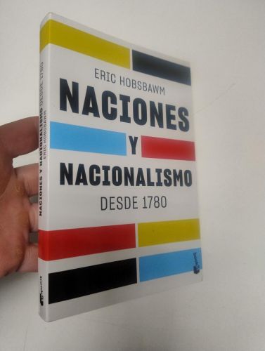 Portada del llibre de Naciones y nacionalismo desde 1780