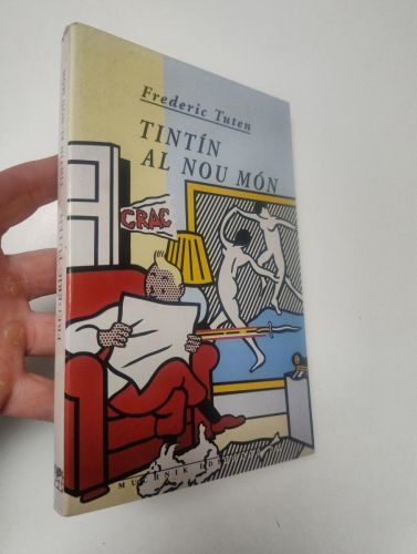 Portada del llibre de Tintin al nou món
