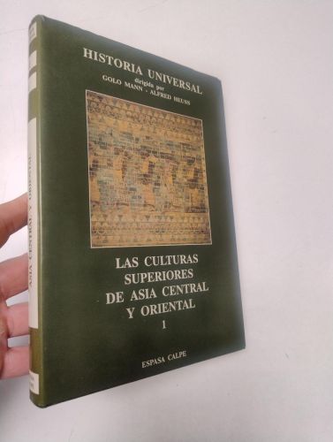 Portada del libro de Las culturas superiores de Asia central y oriental 1