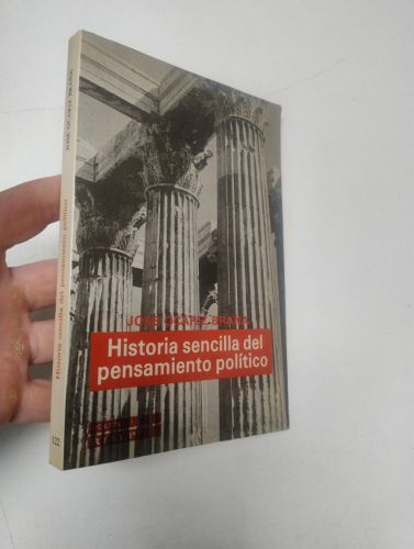 Portada del libro de Historia sencilla del pensamiento político