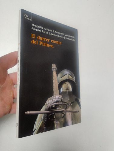 Portada del libro de El darrer comte del Pirineu