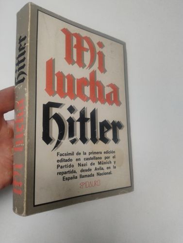 Portada del libro de Mi lucha