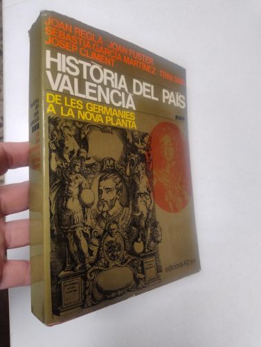 Portada del libro de Història del País Valencià. III. De les Germanies a la Nova Planta