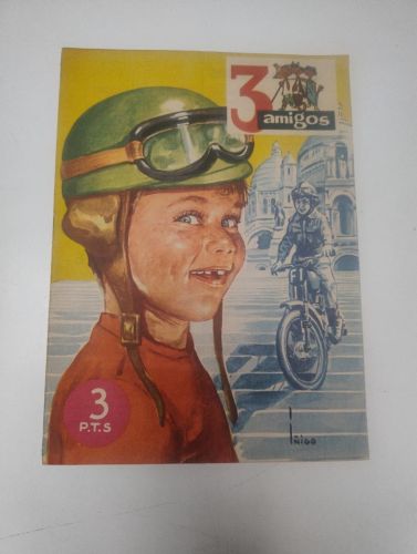 Portada del libro de 3 amigos. nº 13 (PPC, 1957)