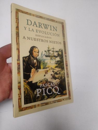 Portada del libro de Darwin y la evolución explicados a nuestros nietos