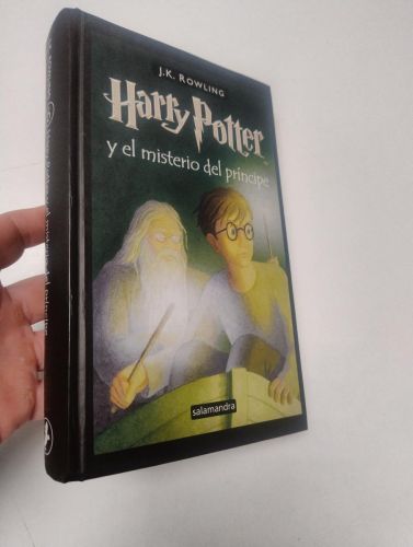 Portada del libro de Harry Potter y el misterio del príncipe