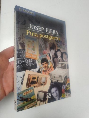Portada del llibre de Puta postguerra