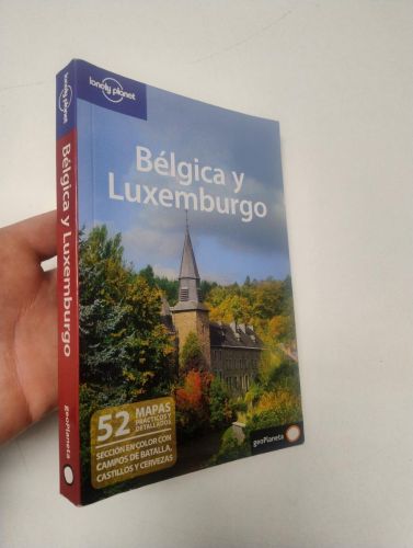 Portada del libro de Belgica y Luxemburgo. Lonely Planet