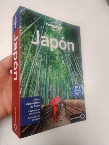 Portada del libro de Japón. Lonely Planet