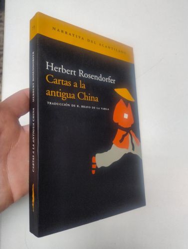 Portada del llibre de Cartas a la antigua China