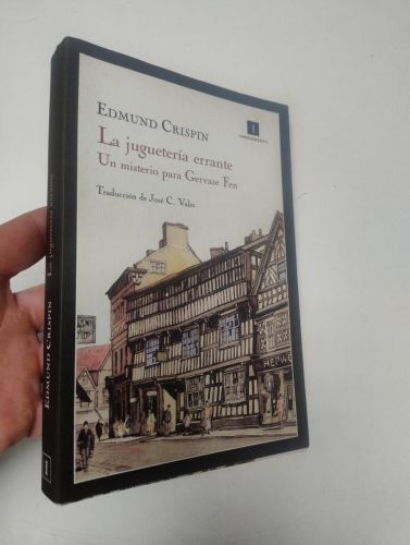 Portada del libro de La Juguetería Errante. Un Misterio para Gervase Fen
