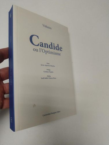 Portada del libro de Candide ou l'Optimisme