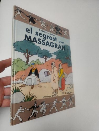 Portada del libro de El segrest d'en Massagran